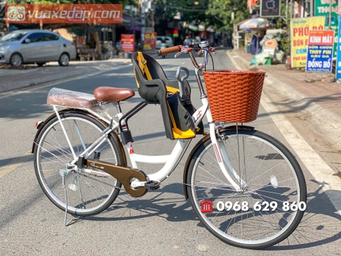 Combo Xe đạp Thống Nhất + ghế trước Bikemate BG6