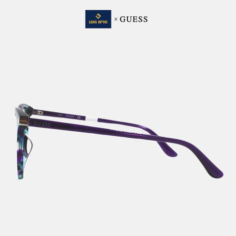 Gọng kính thép không gỉ Unisex, nam nữ GUESS GU2667F 53 083 chính hãng - LensOptic