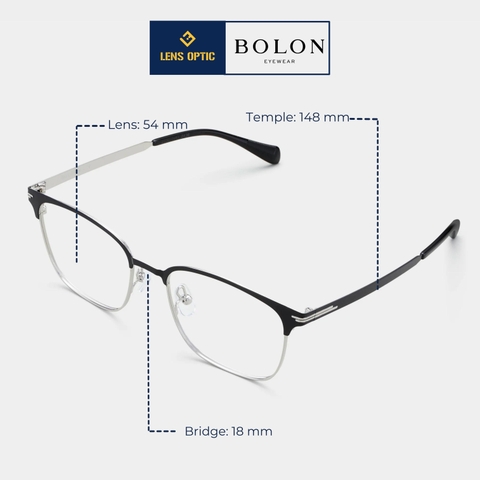 Gọng kính Unisex BOLON BJ7205_B15 chính hãng - LensOptic