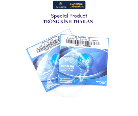 Tròng kính chống chói Duralens 1.56 HMC