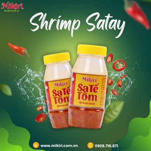 Sa tế tôm Mikiri - Vị cay nồng đắm say vị giác