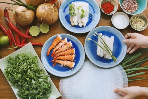 Bánh tráng mỏng đem đến sự độc đáo cho bản sắc ẩm thực Việt Nam