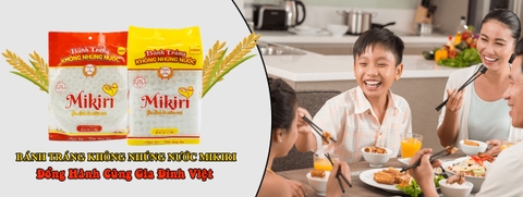 Bánh tráng gạo mỏng không nhúng nước Mikiri