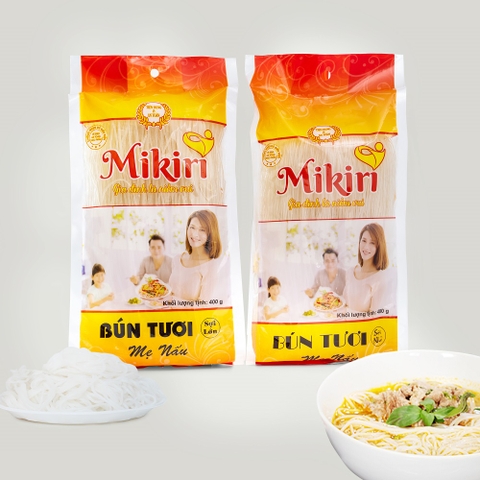 Bún gạo khô - Sản phẩm thuộc nhãn hàng Mikiri