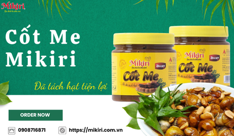 Cốt me đã tách hạt Mikiri - Lưu giữ hương vị quê nhà
