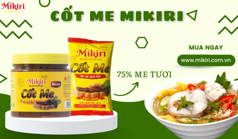 Review 3 ưu điểm từ cốt me Mikiri - Bạn có nên thử?
