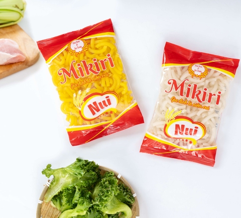 Nui dinh dưỡng Mikiri - nguyên liệu làm nui xào bò chuẩn vị