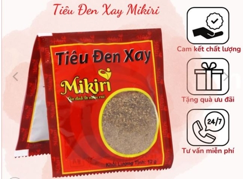Tiêu đen Mikiri - Cay thơm vị tiêu Đăk Lăk