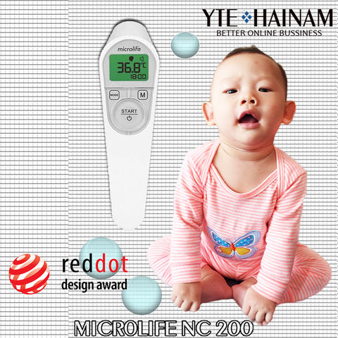 Nhiệt kế điện tử hồng ngoại Microlife NC200