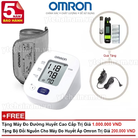 Máy Đo Huyết Áp Omron Hem 7140T1 Tặng 300k Tiền Mặt