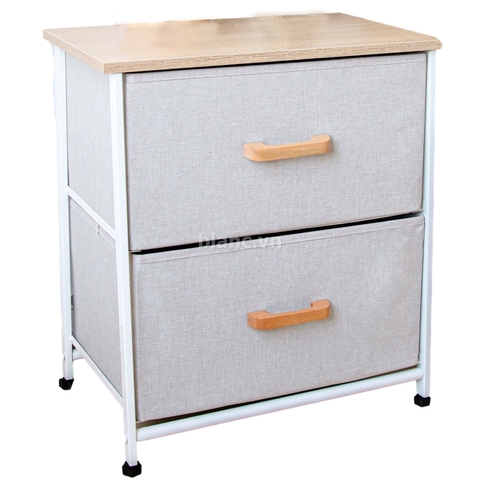 Kệ hộp vải 2 tầng
