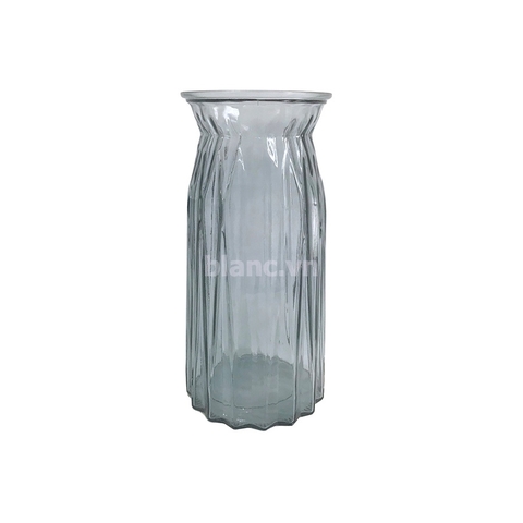 Bình thủy tinh màu miệng loe