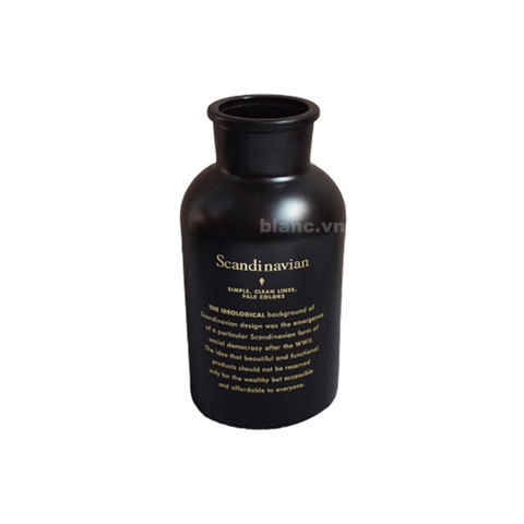 Bình thủy tinh scandinavian 500ml