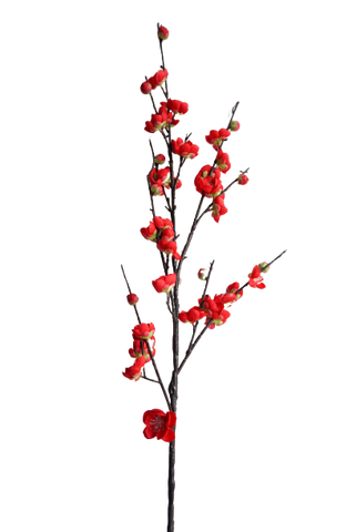 Cành đào đỏ 118 cm