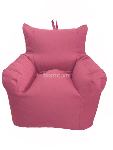 Combo Bọc ghế lười nhỏ hồng + hạt xốp