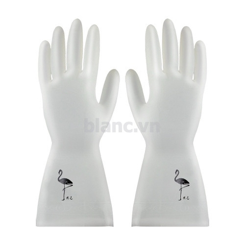 Găng tay cao su con cò size S