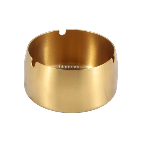 Gạt tàn inox mạ vàng cỡ lớn