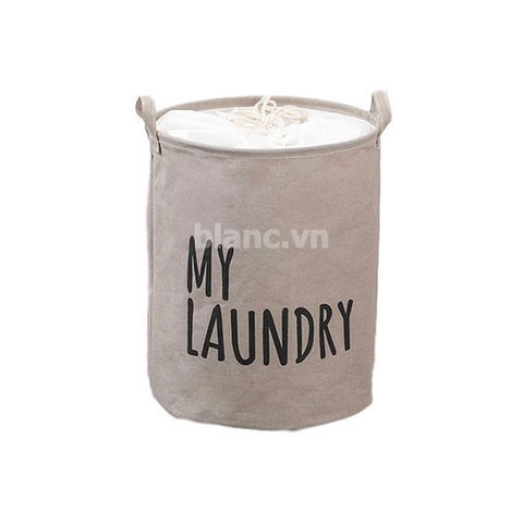 Giỏ canvas My Laundry