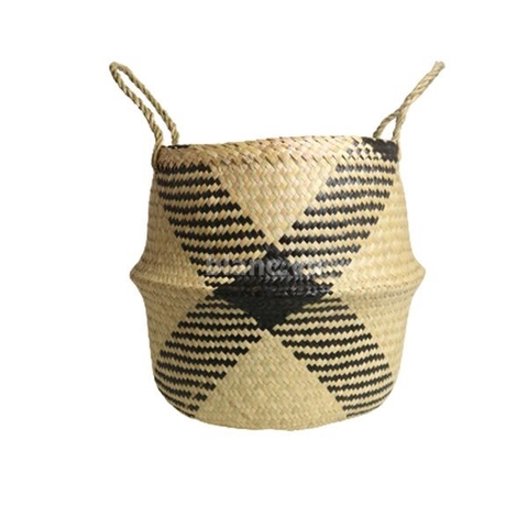 Giỏ cói chữ x size 35cm