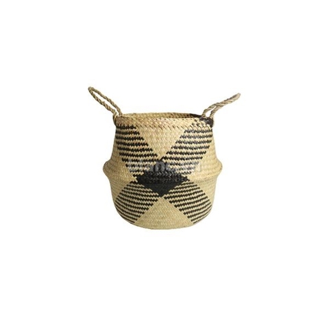 Giỏ cói chữ x size 25cm
