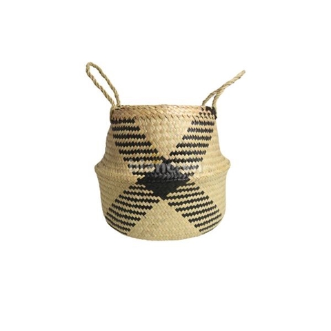 Giỏ cói chữ x size 30cm