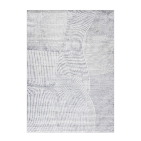 Thảm trải sàn Hayden Ghi lông mềm