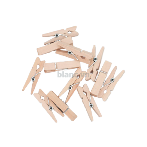 Set 25 kẹp gỗ