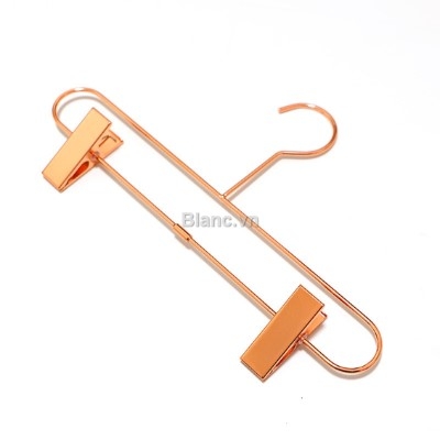 Sample Set 5 móc treo quần mạ màu hồng