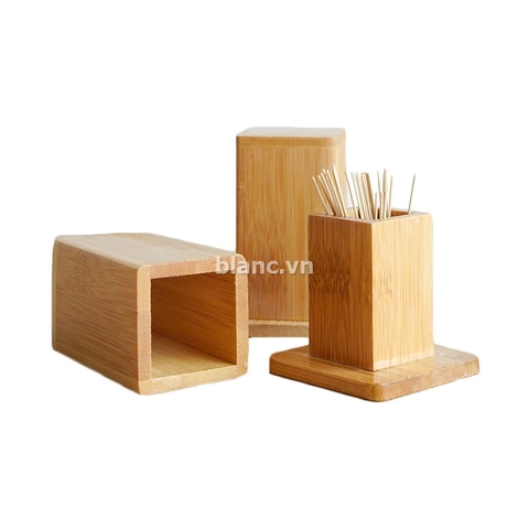 Ống tre đựng tăm