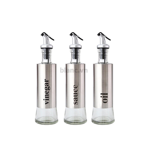 Set 2 chai inox Vinegar, Sauce 300ml