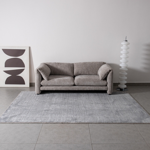 Thảm trải sàn Sive xám dệt 3D khổ tùy chọn