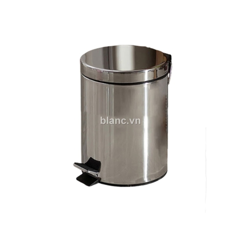 Thùng rác inox hình trụ đứng 3L