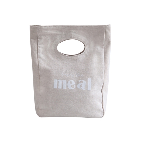 Túi vải đựng cơm Enjoy the meal
