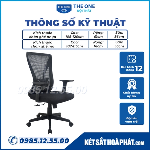 Ghế xoay văn phòng Hòa Phát The One GL222