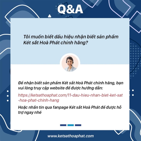 Dấu hiệu nhận biết két sắt Hòa phát chính hãng