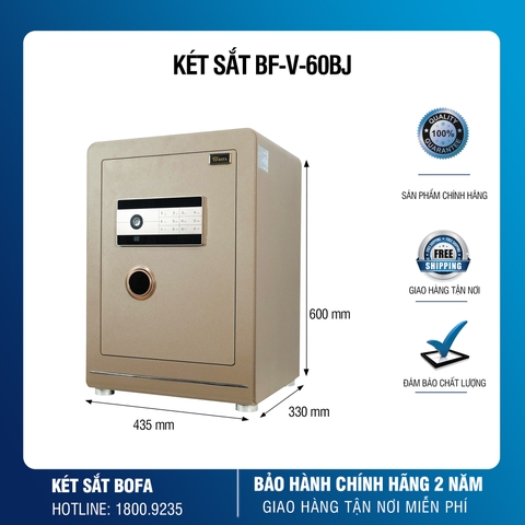 Két Sắt Nhập Khẩu Bofa BF-V-60BJ Vân Tay Điện Tử Cao Cấp Chính Hãng