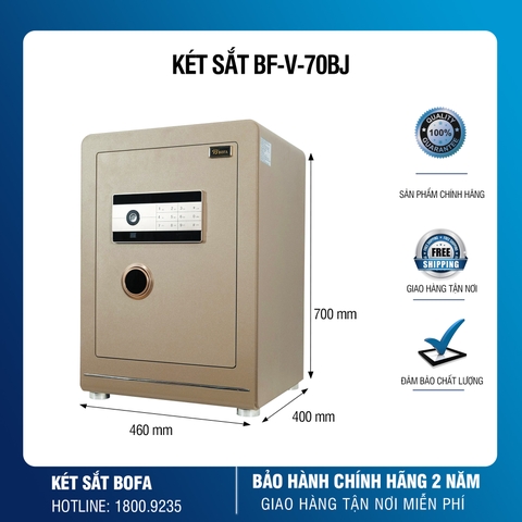 Két Sắt Nhập Khẩu Bofa BF-V-70BJ Vân Tay Điện Tử Cao Cấp Chính Hãng