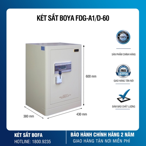 Két Sắt Điện Tử Bofa FDG-A1D-60 Cao Cấp Nhập Khẩu Chính Hãng