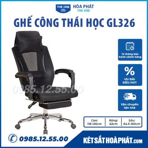 Ghế công thái học Hòa Phát The One GL326