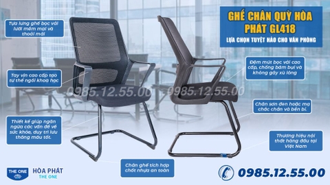 Tính năng của ghế chân quỳ Hòa Phát The One GL418