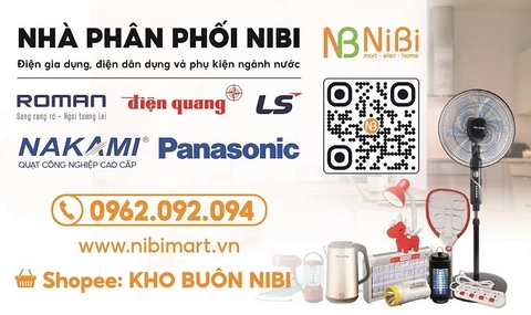 | NPP NiBi - Cung cấp thiết bị điện & phụ kiện ngành nước