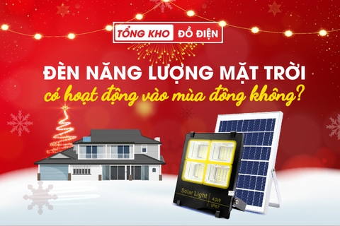 Đèn năng lượng mặt trời có hoạt động vào mùa đông không? Đèn năng lượng mặt trời có hoạt động vào mùa đông không?