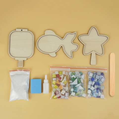 Bộ kit khảm đá nghệ thuật mosaic Trung thu
