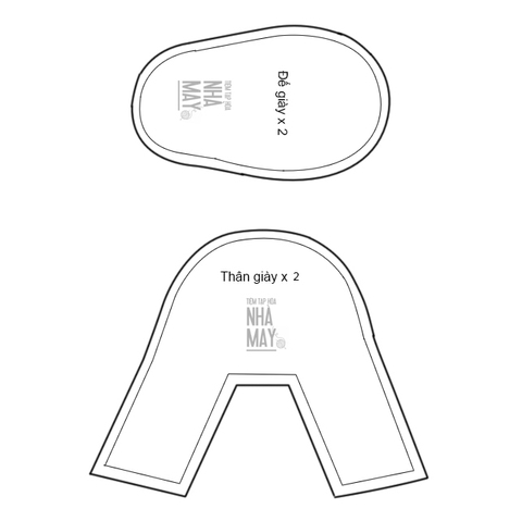 Mẫu rập giày trẻ em