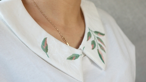 Mẫu rập 3 mẫu cổ áo đơn giản