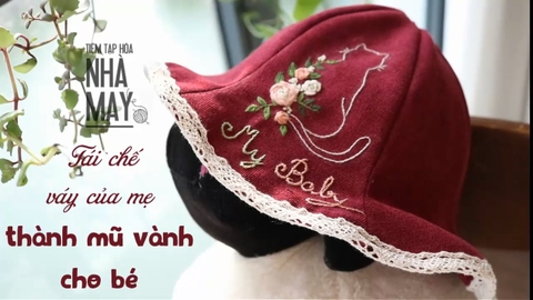 Mẫu rập mũ vành cho bé