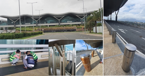 R&D Rust on Stainless Steel 304 at Cam Ranh International Airport