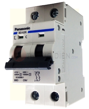 CẦU DAO TỰ ĐỘNG PANASONIC 2 PHA 6A-10A-16A-20A-25A-32A-40A