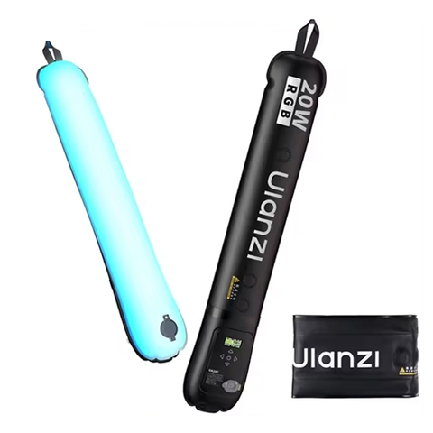 Đèn phao khí bơm hơi tích hợp pin Ulanzi UA20C đổi màu RGB công suất 20W cầm tay hỗ trợ kết nối từ tính chính hãng