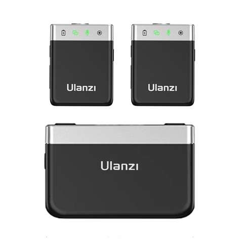 Micro cài áo không dây Ulanzi AM18 U-Mic Wireless 3 IN 1 chính hãng